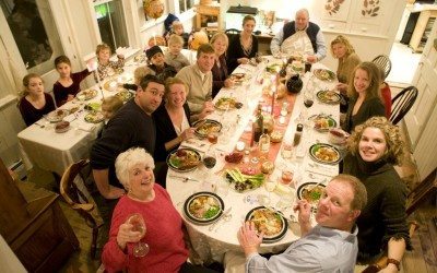 How to Photograph the Thanksgiving Dinner Table