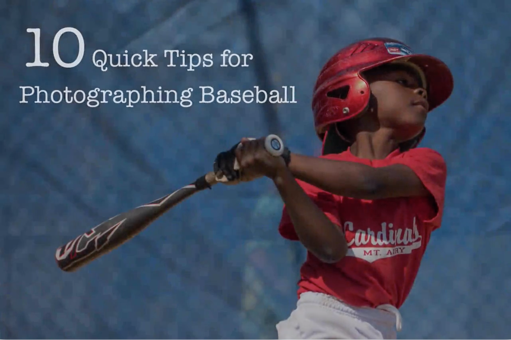 10 Tips for Better Baseball Photos